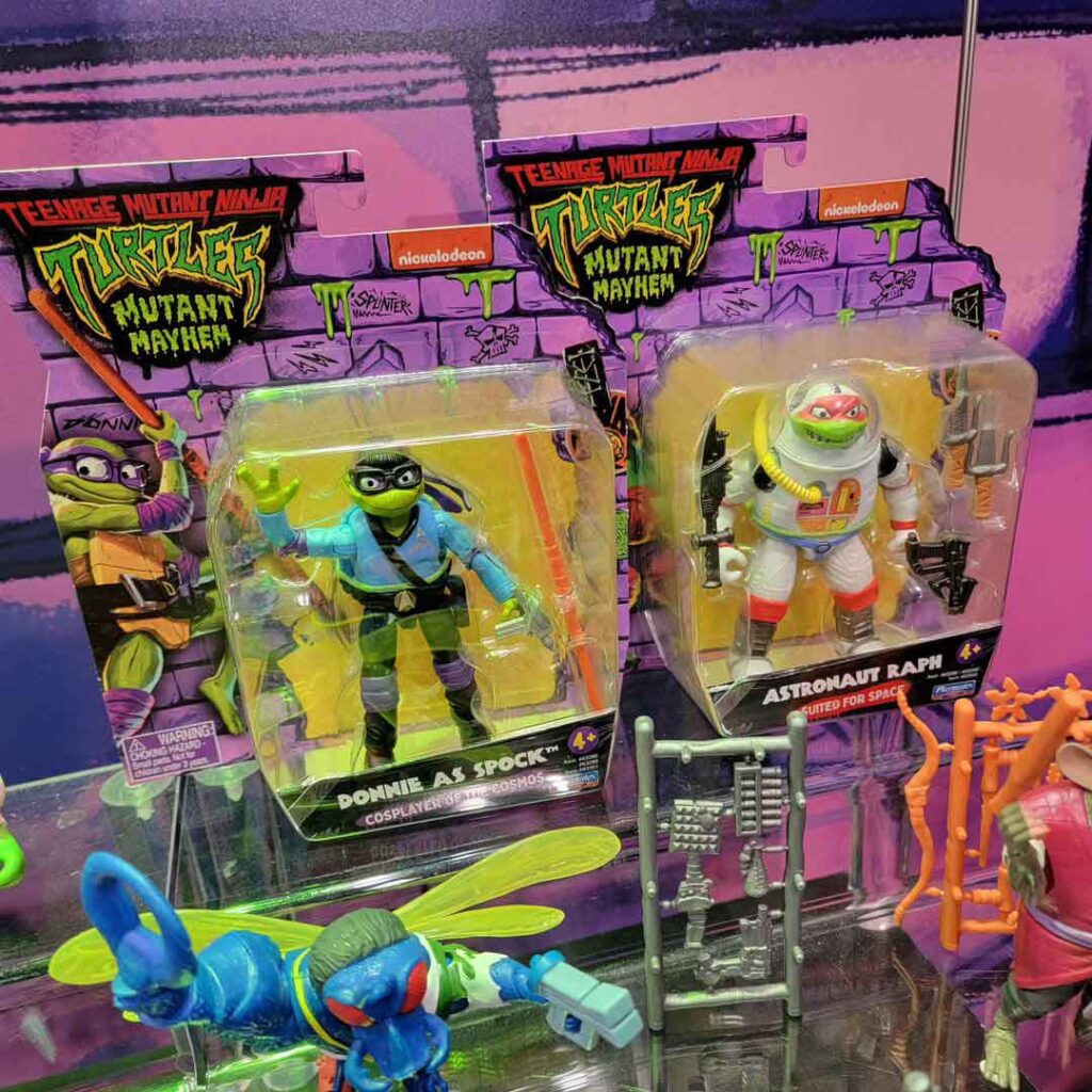 New Tmnt Mutant Mayhem Figures Revealed At New York Toy Fair 2023 